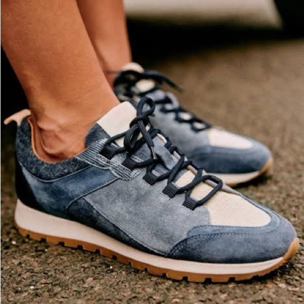 Sezane Alex Sneakers Shades Of Blue - Size 10
